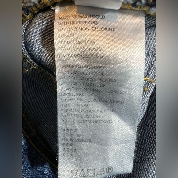 Anthropologie Pilcro High-Rise Ankle Zip Skinny Jeans Women's Size 28 - Picture 8 of 16